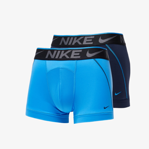 Nike 2 Pack Trunks Obisidian/ Lt Phto Blue