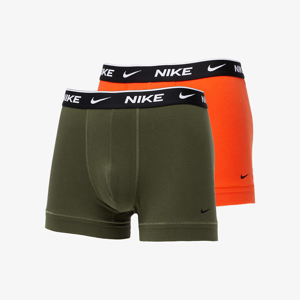 Nike 2 Pack Trunks Team Orange/ Cargo Khaki/ Black Wb