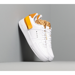 Nike Air Force 1-Type White/ University Gold-Gold Suede