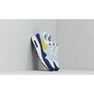 Nike Air Max 1 (GS) White/ Tour Yellow-Blue Recall