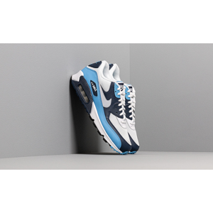 Nike Air Max 90 Essential White/ Pure Platinum-University Blue
