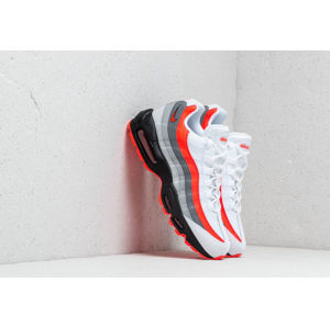 Nike Air Max 95 Essential White/ Bright Crimson-Black-Pure Platinum