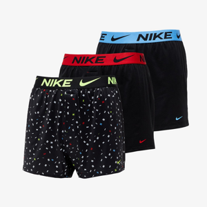 Nike Dri-FIT Essential Micro Boxer 3-Pack Swooshfetti Print/ Black/ Uni Red