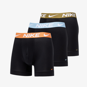Nike Dri-FIT Essential Micro Boxer Brief 3-Pack Black/ Worn Blue/ Hot Curry/ Pilgrim