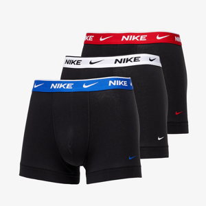 Nike Everyday Cotton Stretch Trunk 3-Pack Black/ Uni Red / White/ Game Royal Wb