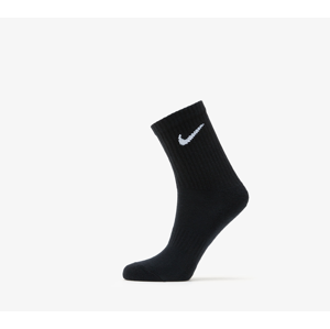 Nike Everyday Cush 2 Pair Crew Socks Black/ White
