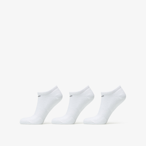 Nike Everyday Cushioned Training No-Show Socks (3 Pairs) White/ Black