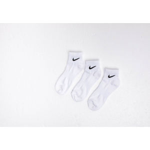 Nike Everyday Lightweight Ankle Socks 3 Pack White