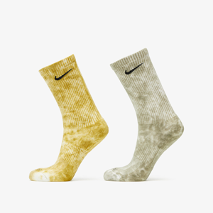 Nike Everyday Plus Cushioned Tie-Dye Crew Socks (2 Pairs) Multi-Color