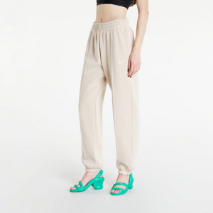 Nike NSW Essential Clctn Fleece Medium-Rise Pants Sanddrift/ White