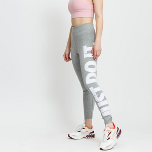 Nike NSW Essential Graphic High-Waisted Leggings Jdi Dk Grey Heather/ White