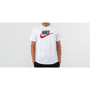 Nike Sportswear Brand Mark Tee White/ Black/ Habanero Red