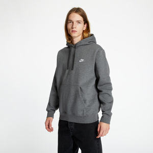 Nike Sportswear Club Fleece Pullover Hoodie Charcoal Heathr/ Anthracite/ White