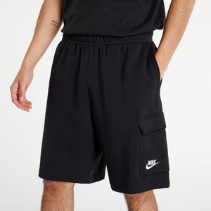 Nike Sportswear Club Men's French Terry Cargo Shorts Black/ Black/ White