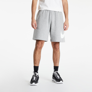 Nike Sportswear Club Men's Graphic Shorts Dk Grey Heather/ White/ White