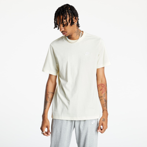 Nike Sportswear Club Men's T-Shirt Coconut Milk/ White