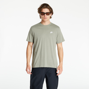 Nike Sportswear Club Men's T-Shirt Light Army/ White