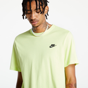 Nike Sportswear Club Men's T-Shirt Lt Lemon Twist/ Black
