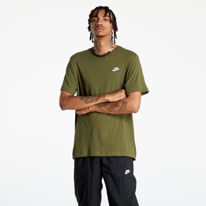 Nike Sportswear Club Men's T-Shirt Rough Green/ White