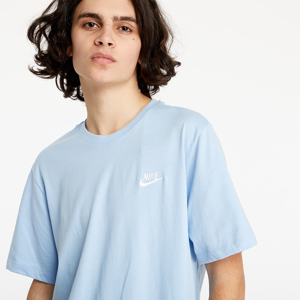 Nike Sportswear Club Tee Psychic Blue/ White