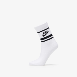 Nike Sportswear Essential Crew Socks (3 Pairs) White/ Black/ Black