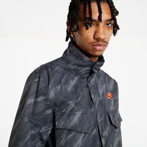 Nike Sportswear Essentials Men's Woven M65 Jacket Black/ Orange