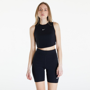 Nike Sportswear Essentials Women's Ribbed Cropped Tank Black/ Sail