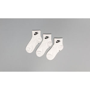Nike Sportswear Everyday Essential Ankle Socks White/ Black