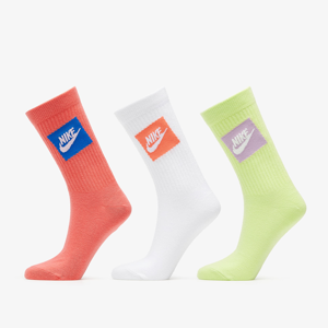 Nike Sportswear Everyday Essential Crew Socks (3 Pairs) Multi-Color