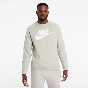 Nike Sportswear Fleece Crew Stone/ White