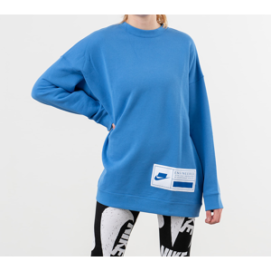 Nike Sportswear Fleece Oversized Crewneck Pacific Blue/ White/ Soar