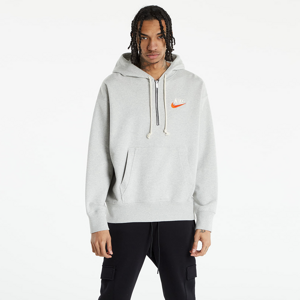 Nike Sportswear French Terry Pullover Hoodie Grey Heather