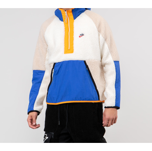 Nike Sportswear Halfzip Winter Hoodie Sail/ Game Royal/ Desert Sand