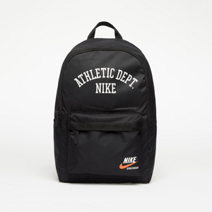Nike Sportswear Heritage Backpack Black/ Black/ Team Orange