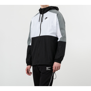 Nike Sportswear Hooded Woven Jacket Black/ White/ Smoke Grey/ Black