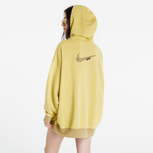 Nike Sportswear Oversized Fleece Hoodie Celery/ Barley/ Barley/ Black