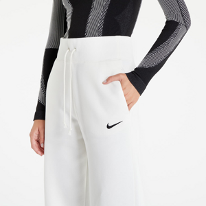 Nike Sportswear Phoenix Fleece Women's High-Waisted Wide-Leg Sweatpants Sail/ Black