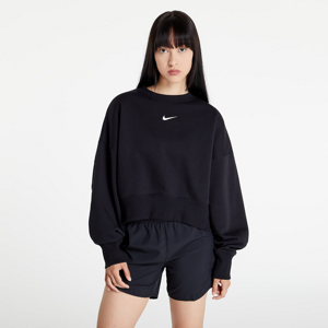 Nike Sportswear Phoenix Fleece Women's Over-Oversized Crewneck Sweatshirt Black/ Sail