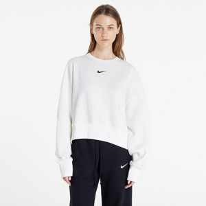 Nike Sportswear Phoenix Fleece Women's Over-Oversized Crewneck Sweatshirt Sail/ Black