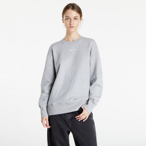 Nike Sportswear Phoenix Fleece Women's Oversized Crewneck Sweatshirt Dark Grey Heather/ Sail