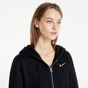 Nike Sportswear Phoenix Fleece Women's Oversized Full-Zip Hoodie Black/ Sail