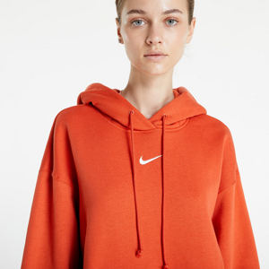 Nike Sportswear Phoenix Fleece Women's Oversized Pullover Hoodie Mantra Orange/ Sail