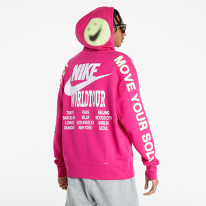 Nike Sportswear Pullover French Terry Hoodie Fireberry