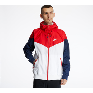 Nike Sportswear SCE Wr Hooded Jacket White/ University Red/ Midnight Navy/ White