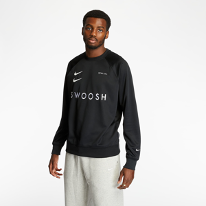 Nike Sportswear Swoosh PK Crewneck Black/ White