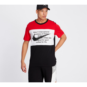 Nike Sportswear Swoosh Tee Black/ University Red/ White