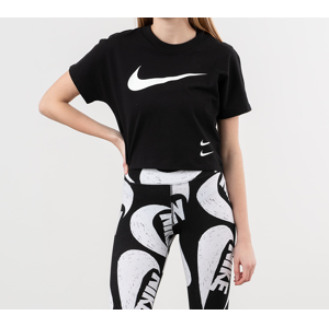 Nike Sportswear Swoosh Top Black/ White