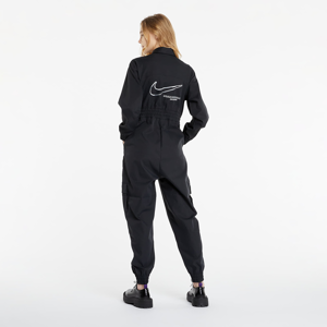 Nike Sportswear Swoosh Utility Jumpsuit Black/ White