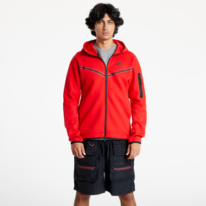 Nike Sportswear Tech Fleece Men's Full-Zip Hoodie University Red/ Black