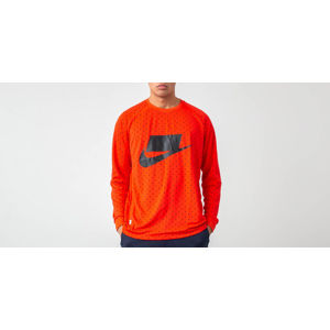 Nike Sportswear Top Knit Longsleeve Habanero Red/ Habanero Red/ Black